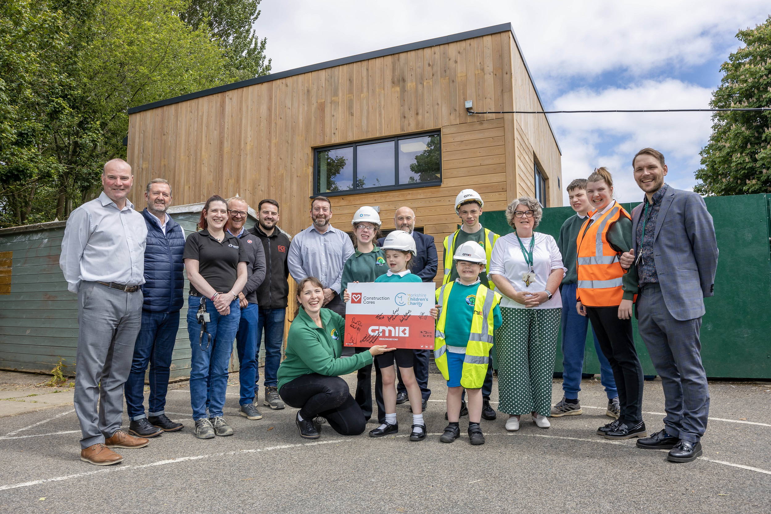 GMI UNITES SUPPLY CHAIN TO DELIVER £200,000 REBOUND THERAPY CENTRE